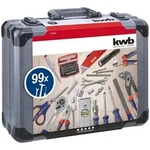 kwb Werkzeug Koffer inkl. 99-tlg. hochwertigem Werkzeug-Set, gef&uuml;llt, robust ...