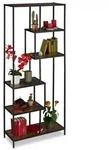 Relaxdays Regal im Industrial Style Braun,Schwarz