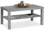 Relaxdays Couchtisch in Betonoptik Grau