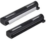 Relaxdays Folienschneider 2er Set schwarz Schwarz