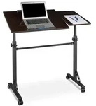 Relaxdays Laptoptisch gro&szlig; Premium XXL Schwarz
