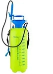 Relaxdays Druckspr&uuml;her 10 l Blau,Gelb,Silber