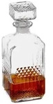 Relaxdays Whisky Karaffe Transparent