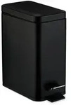 Relaxdays Bad M&uuml;lleimer 5 Liter Softclose Schwarz