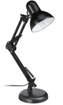 Relaxdays Retro Schreibtischlampe Schwarz