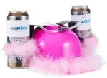 Relaxdays Bierhelm Pink Pink,Rosa,Transparent