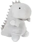 Relaxdays Grauer T&uuml;rstopper Dino Schwarz,Grau