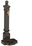 Relaxdays Standbrunnen antik 82 cm Dunkelbraun