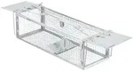 Relaxdays Lebendfalle f&uuml;r M&auml;use und Ratten Silber