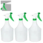 Relaxdays Spr&uuml;hflasche 3er Set Wei&szlig;,Gr&uuml;n