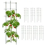 Relaxdays Rankhilfe 90 cm 8er Set Gr&uuml;n
