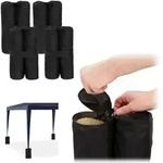 Relaxdays Pavillon Gewichte 4er Set Schwarz