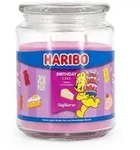 Haribo Duftkerze TM Blau,Rosa,Transparent