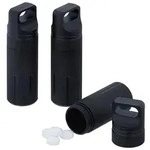 Relaxdays Wasserdichte Kapsel 3er Set Schwarz