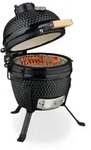 Relaxdays Kamado Grill aus Keramik Schwarz