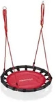 Relaxdays Nestschaukel 80cm Rot,Schwarz