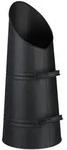 Relaxdays Kohlensch&uuml;tte 16 Liter Schwarz