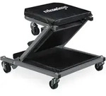 Relaxdays Rollbrett Werkstatt Schwarz,Grau