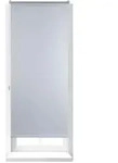Relaxdays 2x Thermo Verdunklungsrollo 70x160 wei&szlig; Wei&szlig;,Silber