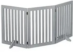 Relaxdays Graues Absperrgitter 70 cm Grau