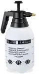 Relaxdays 4 x Pumpspr&uuml;hflasche 1,5 Liter Wei&szlig;,Schwarz