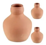 Relaxdays Ollas zur Bew&auml;sserung 550 ml 3er Set Hellbraun