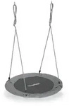 Relaxdays Nestschaukel 90 cm Wei&szlig;,Schwarz,Grau