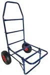 Relaxdays Transportwagen klappbar 80kg Blau,Rot,Schwarz
