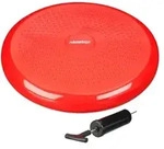 Relaxdays 3 x Balance Kissen rot mit Luftpumpe Rot