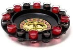 Relaxdays 5 x Roulette Trinkspiel Gold,Rot,Schwarz