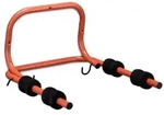 Relaxdays Fahrrad Wandhalterung f&uuml;r 2 R&auml;der Rot,Schwarz