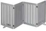 Relaxdays Graues Absperrgitter 70 cm Grau