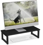 Relaxdays Monitorst&auml;nder im Industrial-Design Schwarz