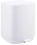 Relaxdays M&uuml;lleimer 9 Liter Wei&szlig;