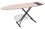 Relaxdays B&uuml;gelbrett 110 x 33 cm Wei&szlig;