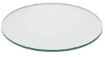 Relaxdays Glasplatte 8mm ESG Transparent