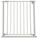 Relaxdays Treppenschutzgitter 75&ndash;100 cm Grau