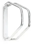 Relaxdays 3x Fahrradst&auml;nder Wand einstellbar Silber