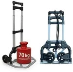 Relaxdays Sackkarre klappbar bis 70 kg Silber