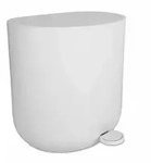 Relaxdays M&uuml;lleimer mit Softclose 7 l Wei&szlig;