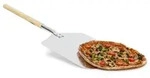 Relaxdays Pizzaschaufel eckig Hellbraun,Silber