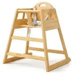 Relaxdays Kinderstuhl Holz Hellbraun