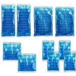 Relaxdays 30x K&uuml;hlpads, 10er Pack Blau