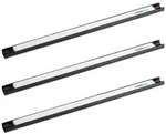 Relaxdays Magnetleiste Werkzeug 3er Set Wei&szlig;,Schwarz