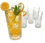 Relaxdays Longdrinkgl&auml;ser 6er Set Transparent