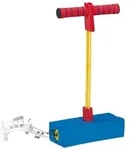 Relaxdays Schaumstoff Pogo Jumper f&uuml;r Kinder Blau,Gelb,Rot