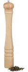 Relaxdays Pfefferm&uuml;hle Holz Hellbraun,Silber