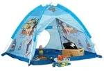 Relaxdays Spielzelt Pirat in Blau Blau,Dunkelblau,Hellblau