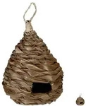 Relaxdays Vogelnest in verschiedenen Designs Braun