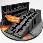 Relaxdays PKW Auffahrrampe 2er Set 5t Traglast Schwarz